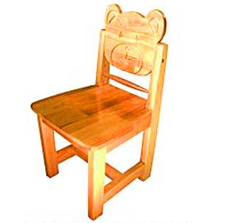木制猫头鹰椅子